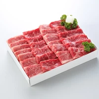 岡山県産千屋牛モモ・バラ焼肉セット（500g） サムネイル