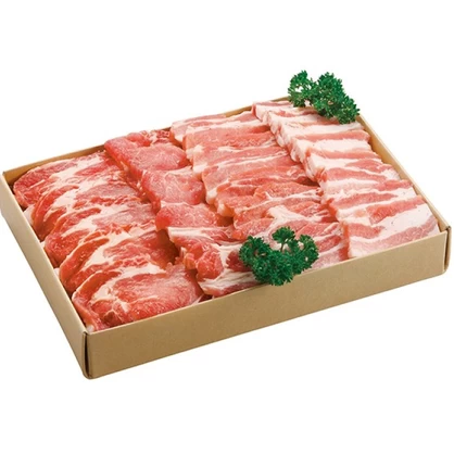  岡山県産ピーチポークとんトン豚（SPF豚）焼肉ジュウじゅうセット