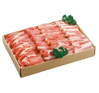  岡山県産ピーチポークとんトン豚（SPF豚）焼肉ジュウじゅうセット サムネイル