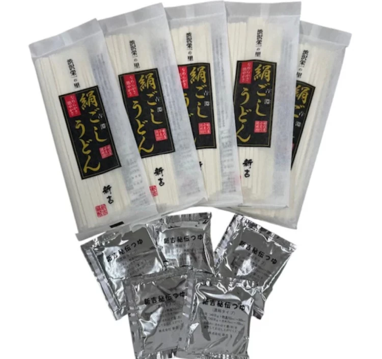 青淵絹ごしうどん+ふっかちゃんトートバッグ