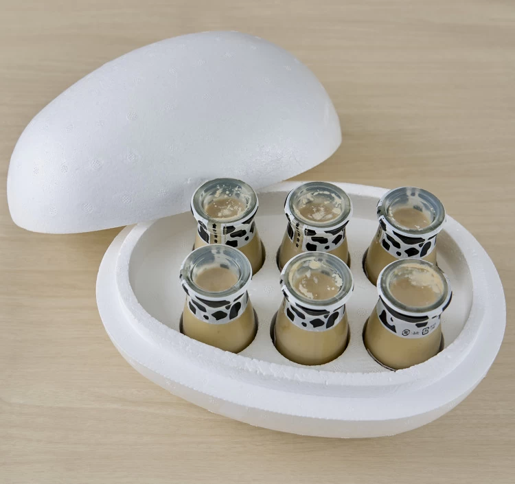 伊豆・みるく屋の珈琲プリン６個卵ボックス入り