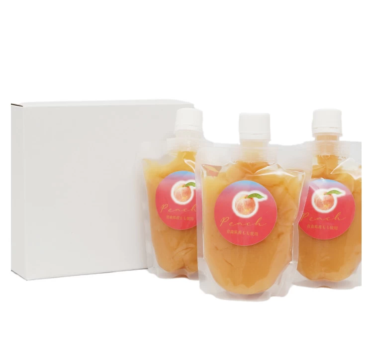 飲むりんごゼリー&飲む桃ゼリー 3個セット