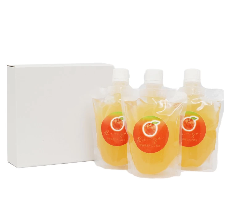 飲むりんごゼリー&飲む桃ゼリー 3個セット