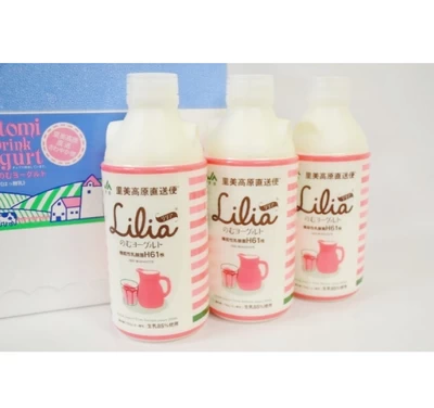 のむヨーグルト「Lilia（リリア）」　乳酸菌H61株（750g×3本入り）