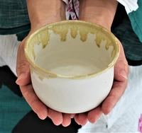 Matsue Chatte（ラテ茶碗単品）：ハニー（陶風舎 松本尚子） サムネイル