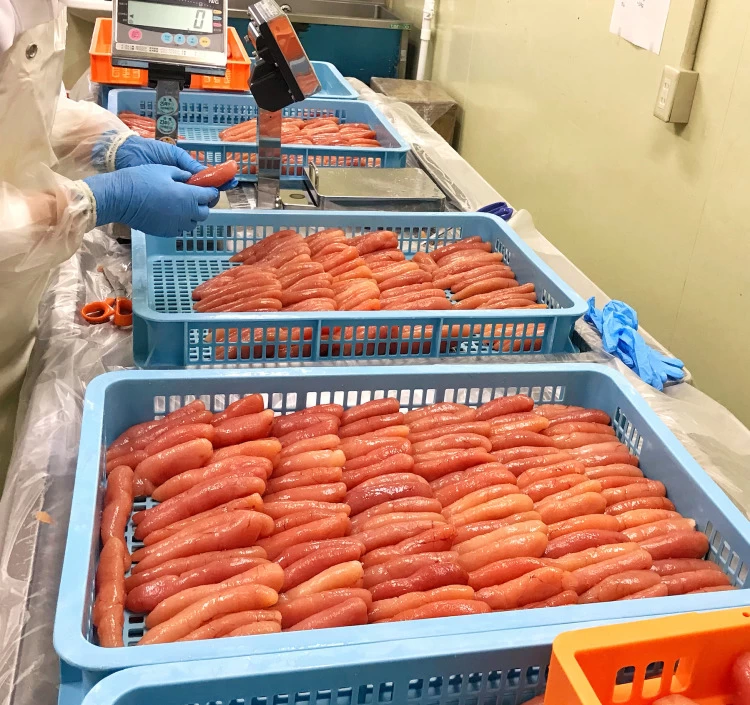 無着色辛子めんたいこ 切子【1kg(250g×4パック)】