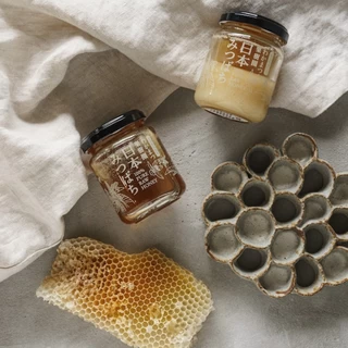 糸島産日本蜜蜂の生はちみつ 140ｇ 100％PURE RAW　