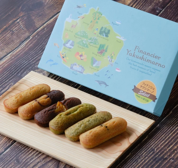 フィナンシェ・ヤクシマーノ（６個入り）【６種のアソートセット】
