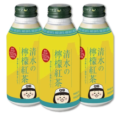清水の檸檬紅茶　ボトル缶
