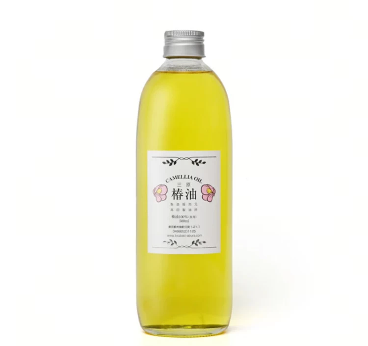 大島純粋三原 椿油食用缶(500ml)