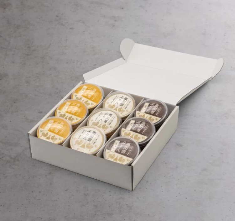 奥出雲ぷりん3種9個セット