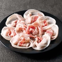 ［22］30日氷温熟成氷室豚バラ肉（しゃぶしゃぶ用）100g サムネイル