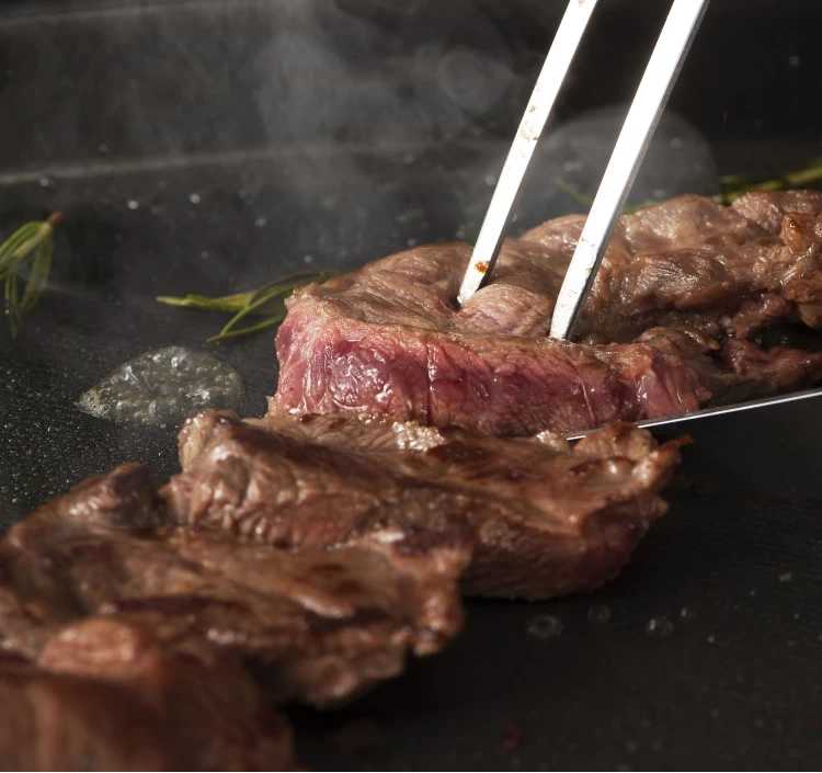 馬肉ランプアンステーキ