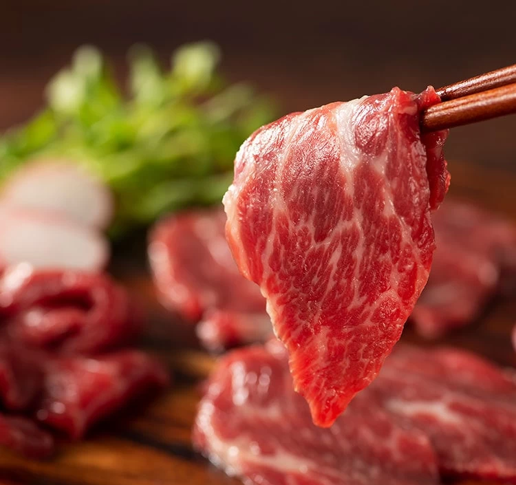 ふじ馬刺し大トロ中トロ上赤身食べ比べ