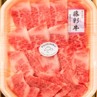 A4A5藤彩牛 バラ（カルビ）焼肉用300g サムネイル