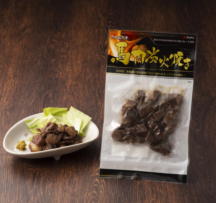 馬肉炭火焼き100g【冷凍】
