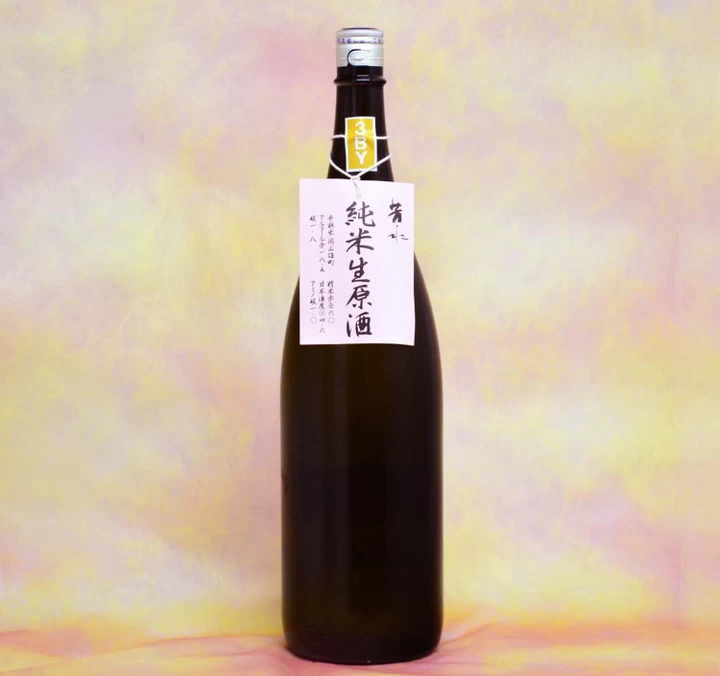 【日本酒PB】芳水　純米生原酒雄町PB1.8L　(徳島・芳水酒造）