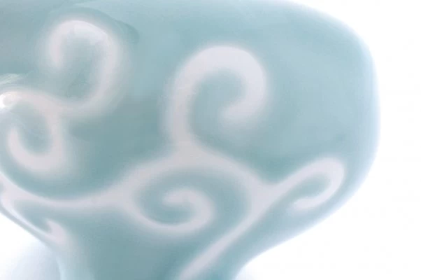 かけわけ唐草文　ゆるり丸碗