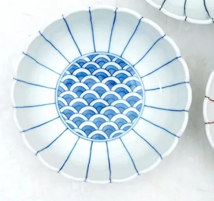 菊割　丸鉢（大）