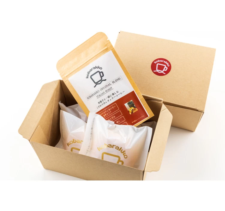 【こばらっこ３個とオリジナル珈琲】