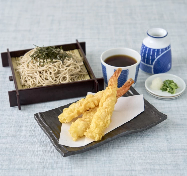 そばと一緒に味わう