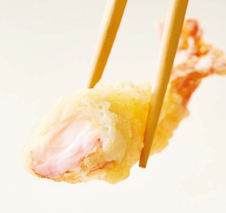 旨味成分が通常の1.5倍のエビを使用