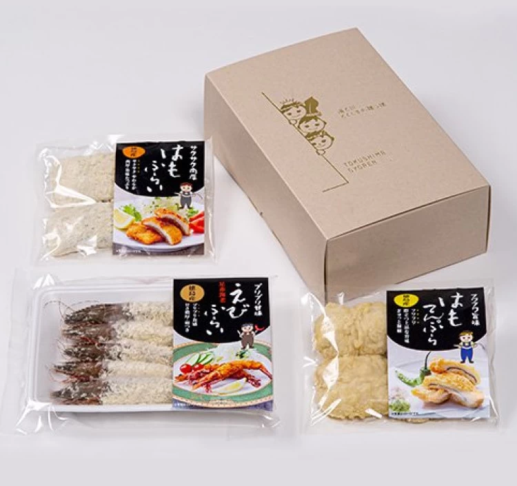 徳島県産 フライ・天ぷら 3種セット