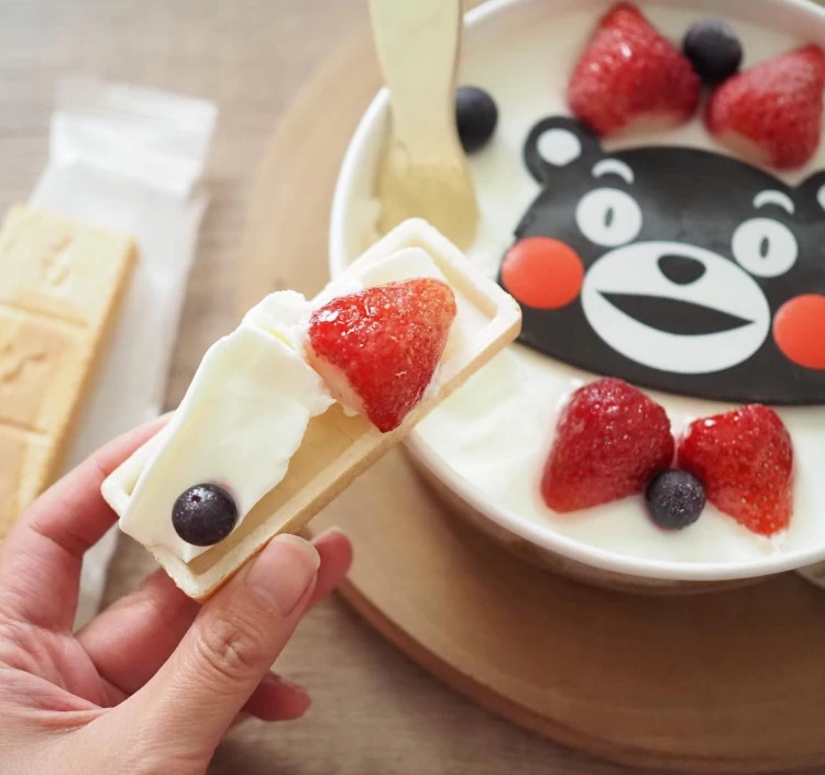 くまモンアイスケーキ