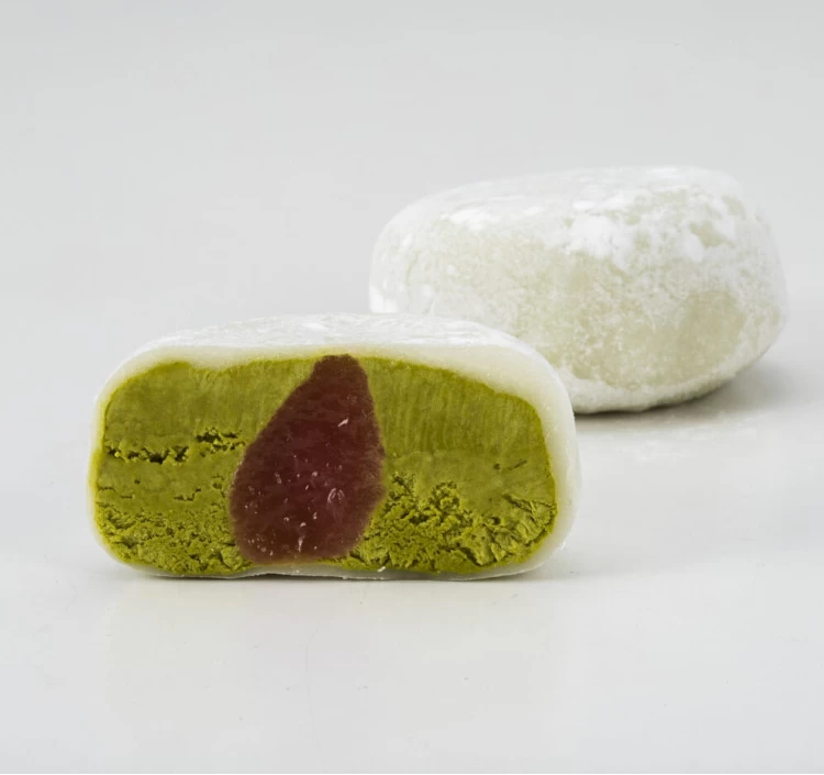 iceplantzeモチアイス（豆乳抹茶＆さくら）