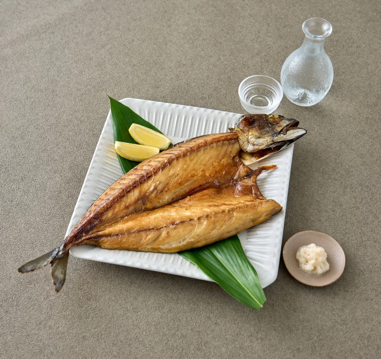素材厳選！サバの干物