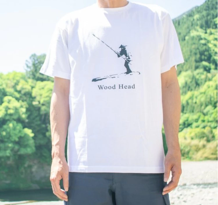 Wood HeadオリジナルロゴTシャツ