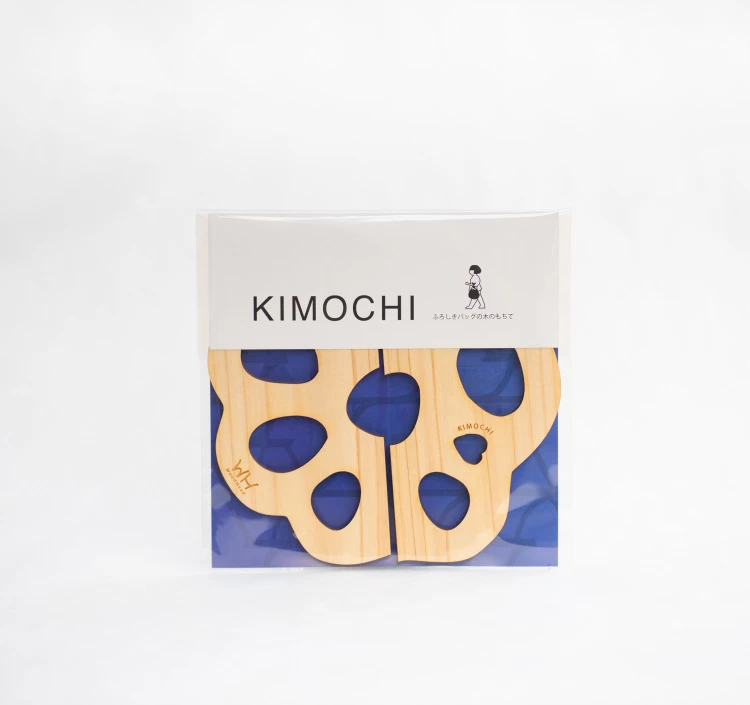 ふろしきバッグの木のもちて　KIMOCHI