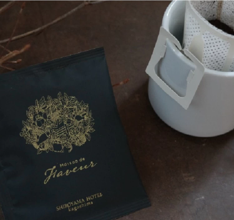 メゾン ド ファヴール original drip bag coffee（10ｇ×5袋入）＆ホテルオリジナルバウムセット
