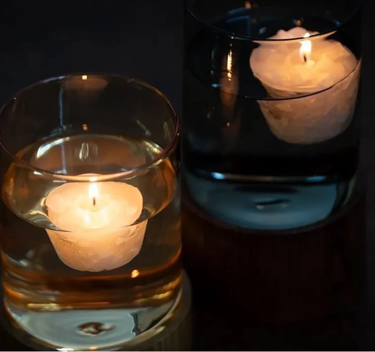 ITAYA SPIRITーガラス＆ウッドフラワーベース