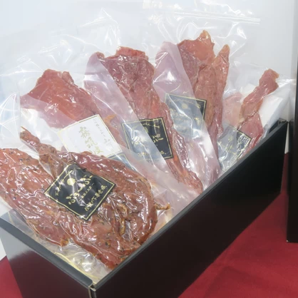伝説の下妻金豚干し肉セット　金賞（県知事賞）記念　PJ-47