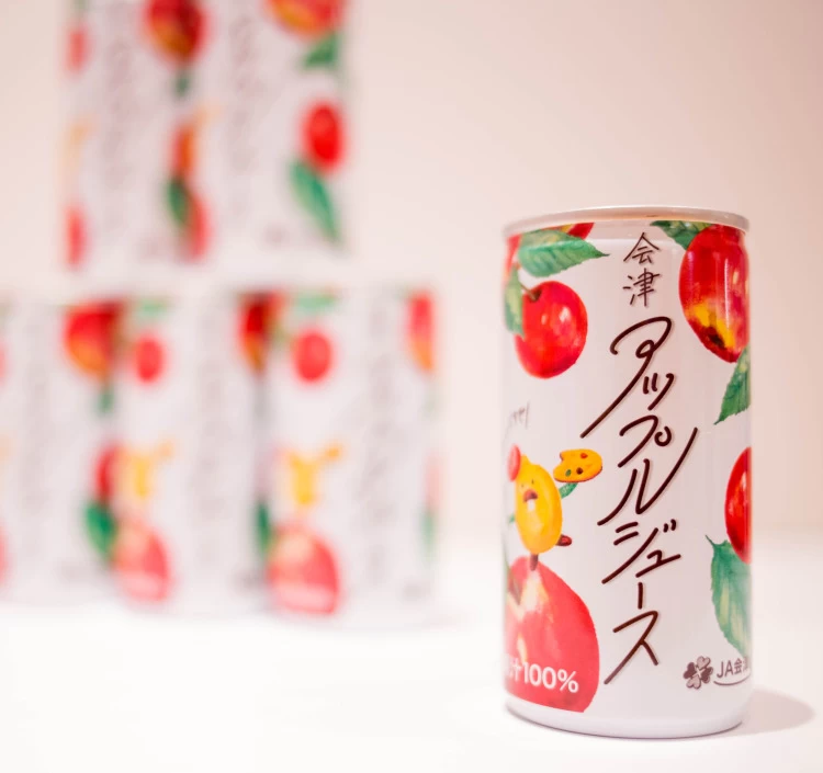 会津アップルジュース　1箱30缶入り(1缶190g)＞｜フルーツジュースをお取り寄せ・通販するなら【旅色】
