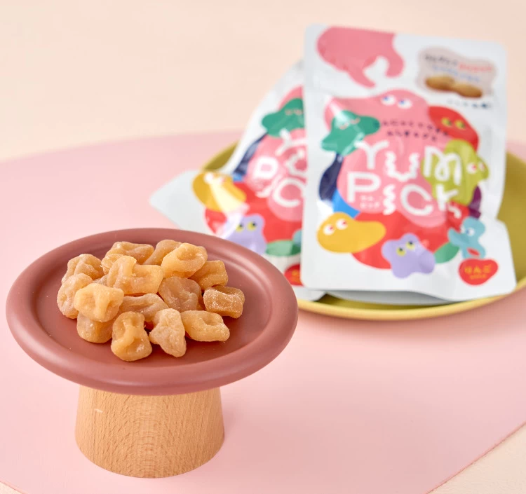 お試し3袋『ふしぎ新食感こんにゃくグミ』YUMPICK リンゴ味 ＞｜駄菓子