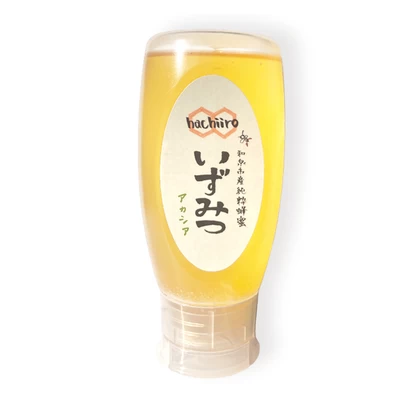 和泉市産アカシアはちみつ「いずみつ」 500g　倒立型 蜜切れ抜群ボトル
