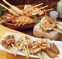 比内地鶏の串焼き＆ステーキセット サムネイル
