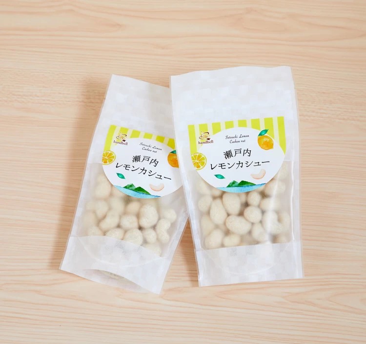 瀬戸内レモンカシュー（70g）＞｜豆・ナッツをお取り寄せ・通販するなら【旅色】