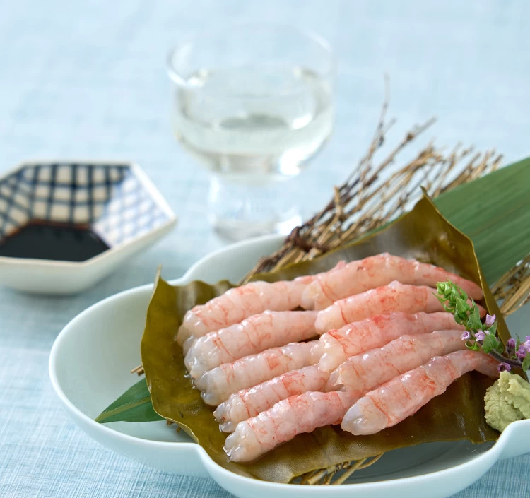 えび　昆布締め