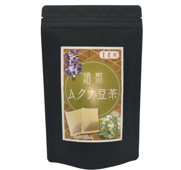 焙煎ムクナ豆茶 1包1リットル用　10g×10包入り