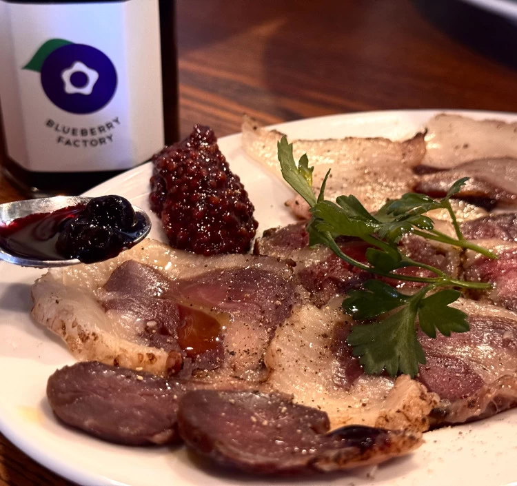 ブルーベリーコンフィチュール「単一品種-バルドウィン-」