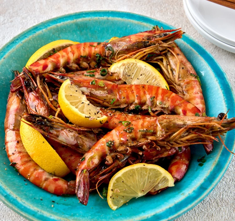 活き〆冷凍車海老