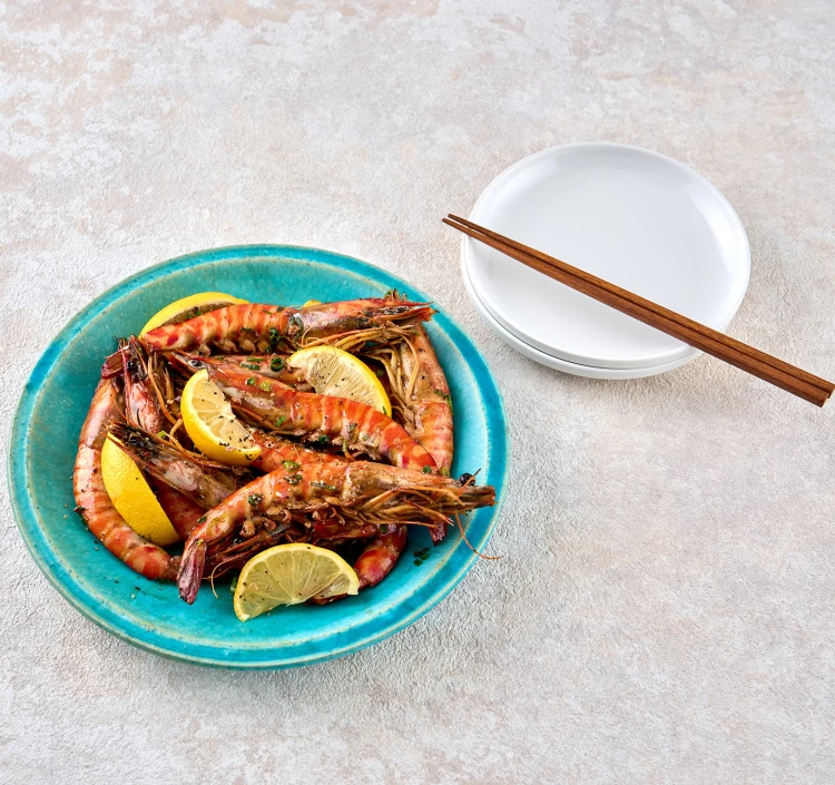 活き〆冷凍車海老