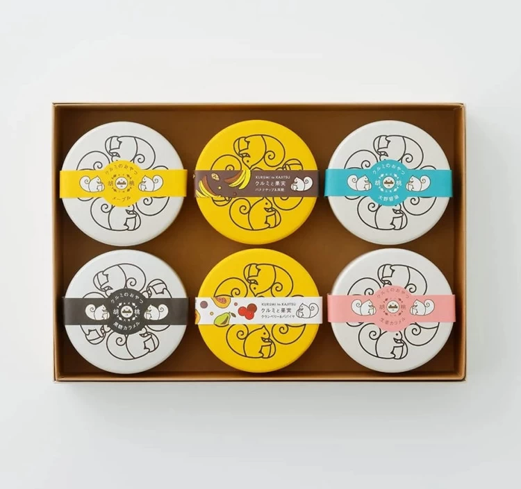 クルミのおやつ6種