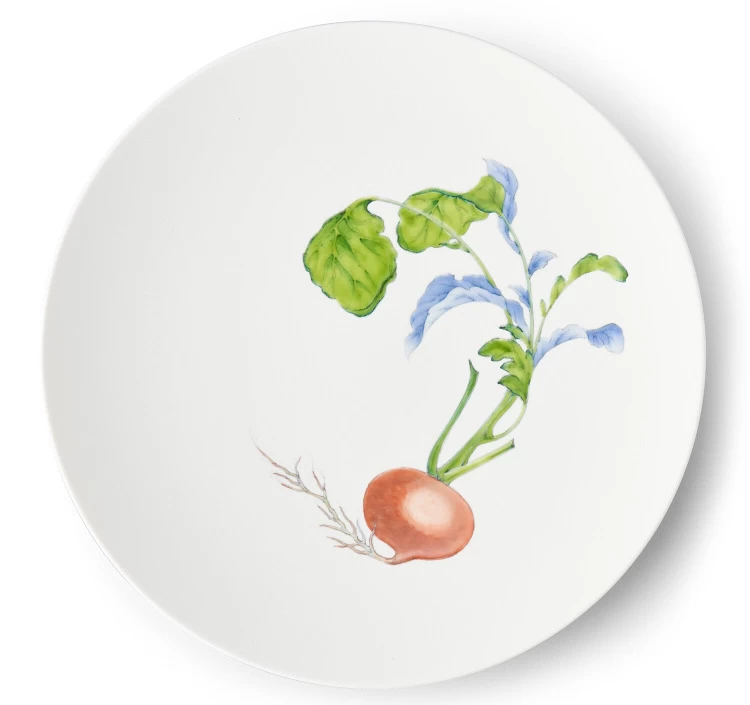 Restaurant MAISON (Paris) - Red turnip φ29cm Plate -