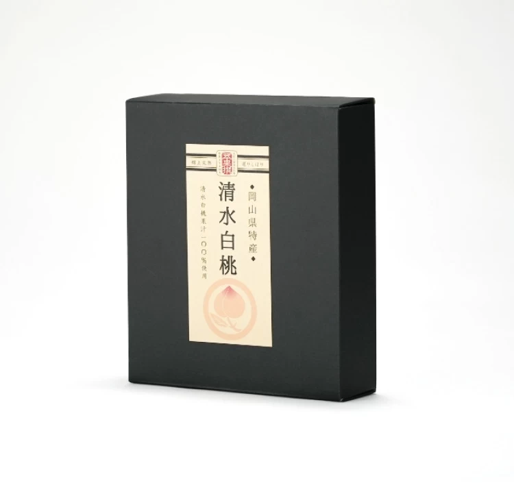 翠果撰 岡山清水白桃ドリンク 200ml×3本 化粧箱入り