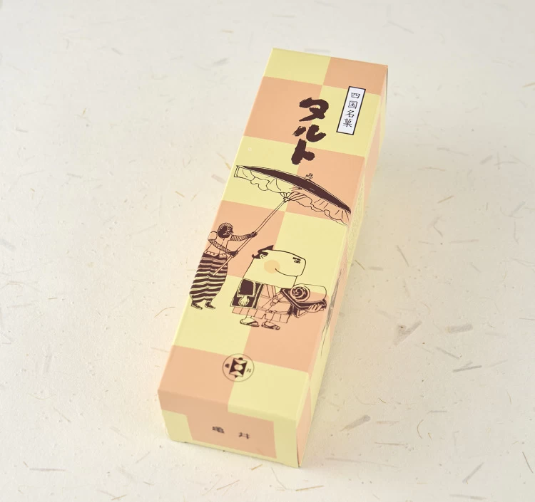 パステルカラーのポップな箱