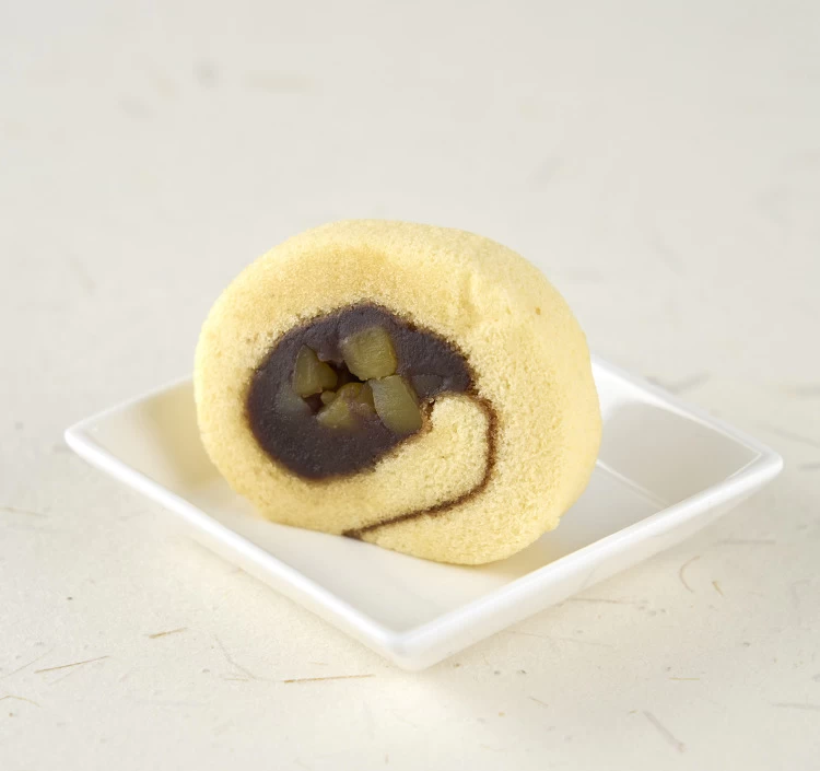 「の」の字に巻いたタルト